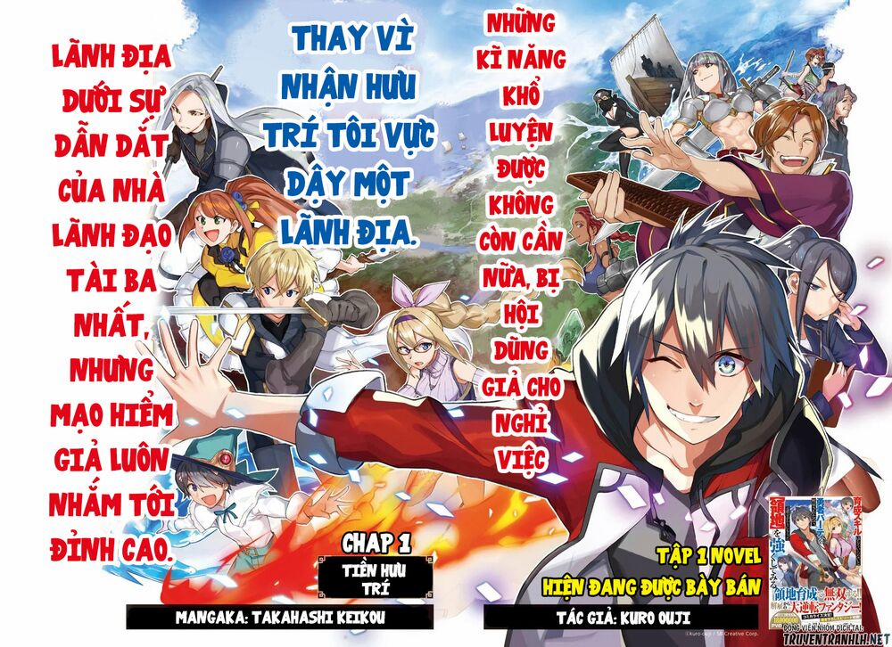 Trở Thành Lãnh Chúa Sau Khi Bị Đuổi Khỏi Hội Mạo Hiểm 1 trang 3