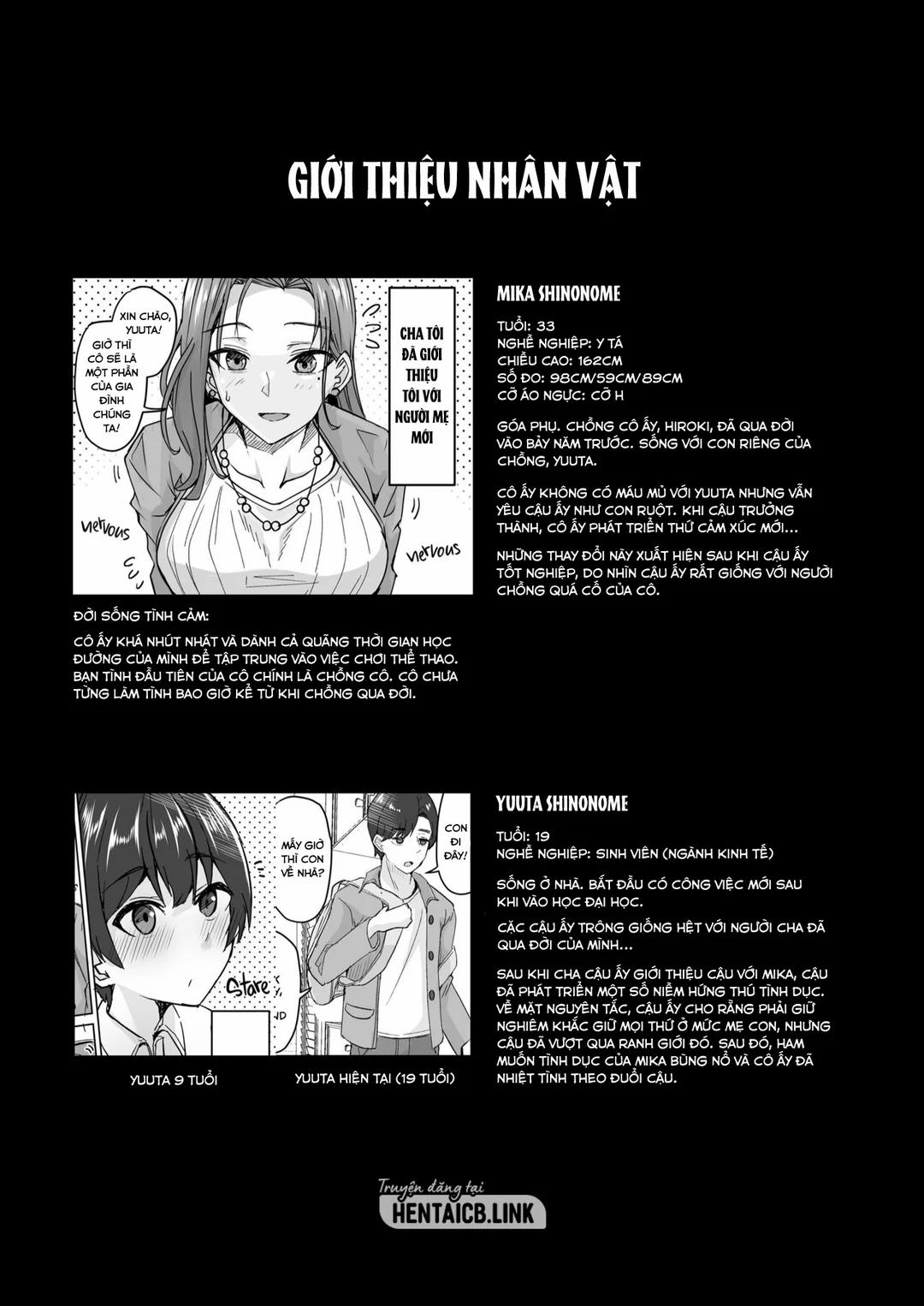 Trở thành người đàn ông của mẹ kế Oneshot trang 1