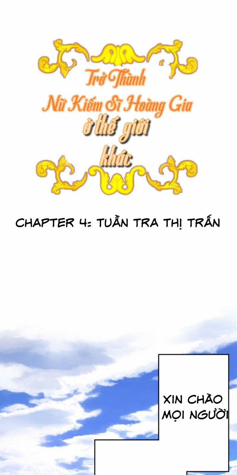 Trở Thành Nữ Kiếm Sĩ Hoàng Gia Ở Thế Giới Khác 4 trang 1