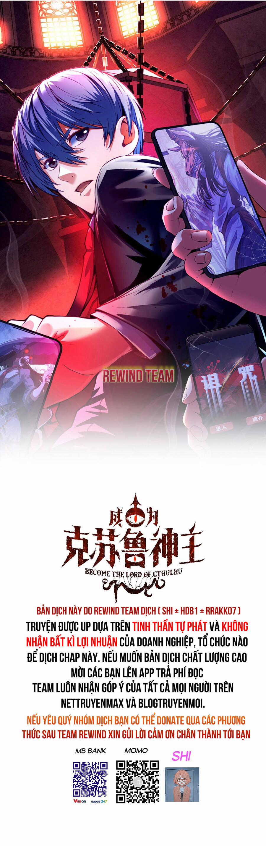 Trở Thành Thần Chủ Cthulhu 91 trang 0