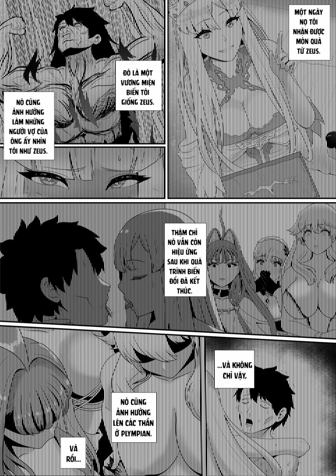 Trở thành Zeus, tôi tuyên bố Ngày Chịch Các Nữ Thần Oneshot trang 15
