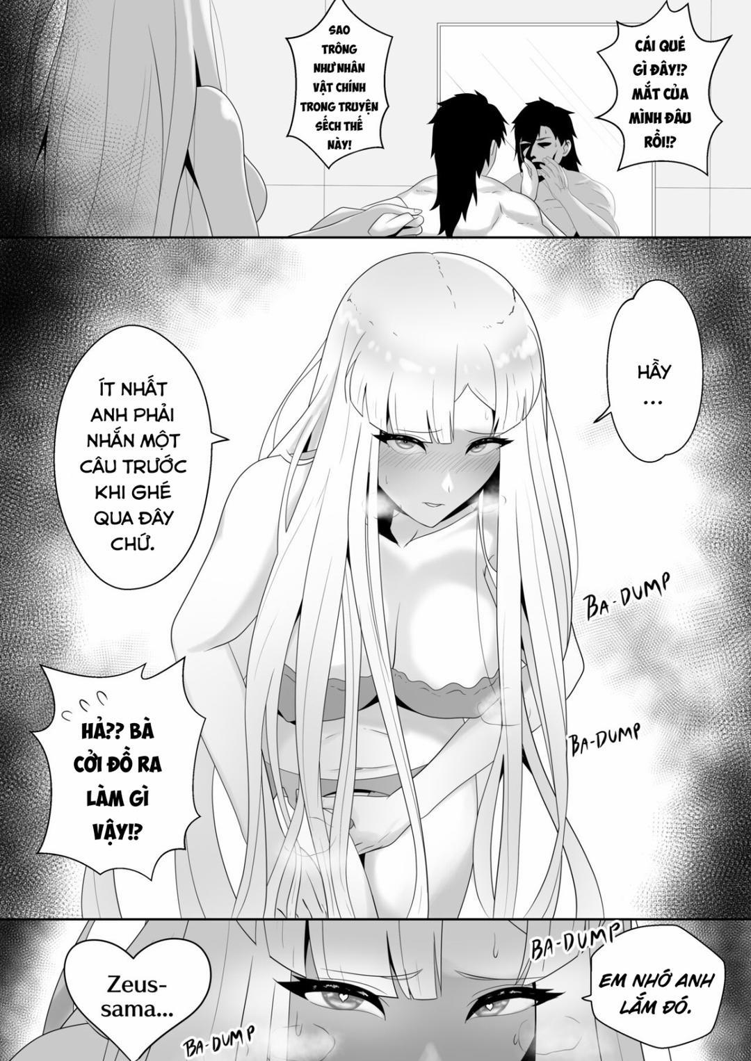 Trở thành Zeus, tôi tuyên bố Ngày Chịch Các Nữ Thần Oneshot trang 5