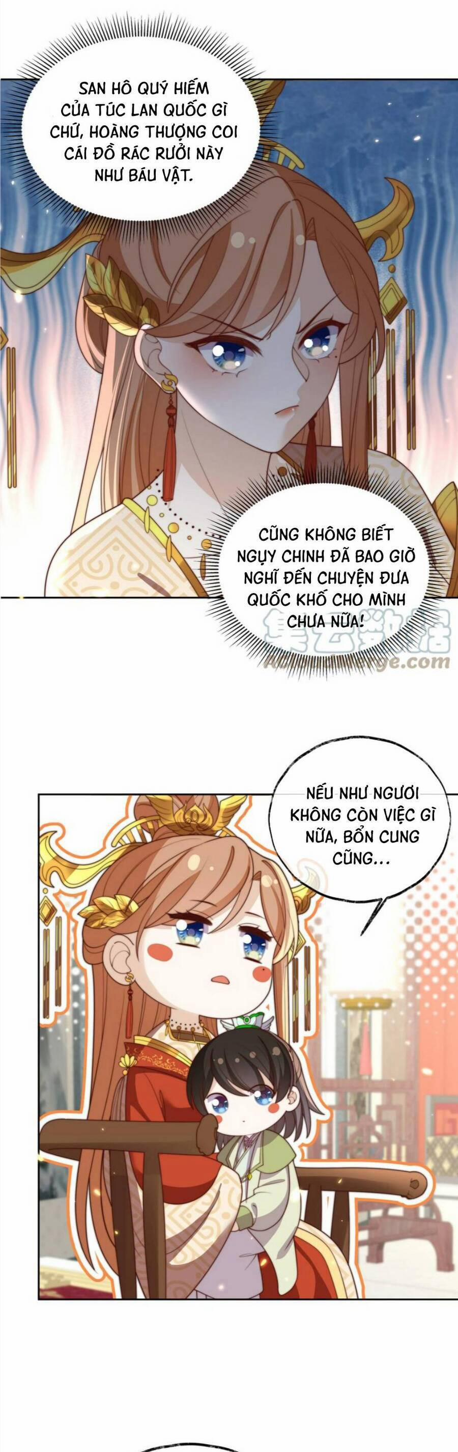 Trọng Sinh Trở Thành Hoàng Hậu Độc Ác Của Kẻ Thù 27 trang 12