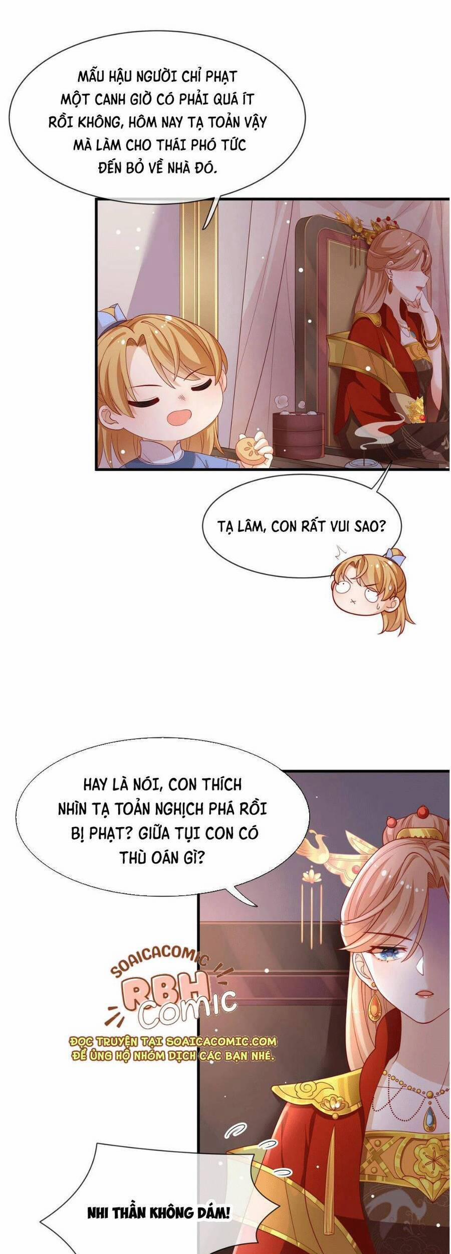 Trọng Sinh Trở Thành Hoàng Hậu Độc Ác Của Kẻ Thù 4 trang 12