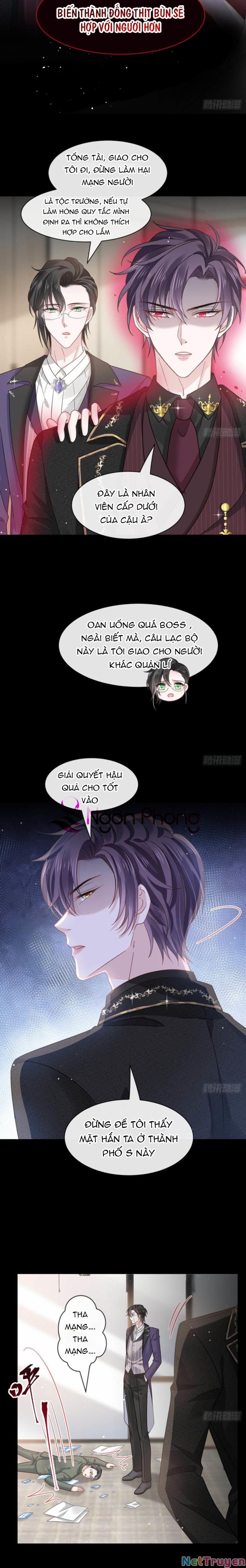 Trọng Sinh Trở Thành Món Tráng Miệng Của Tổng Tài Ma Cà Rồng 17 trang 4