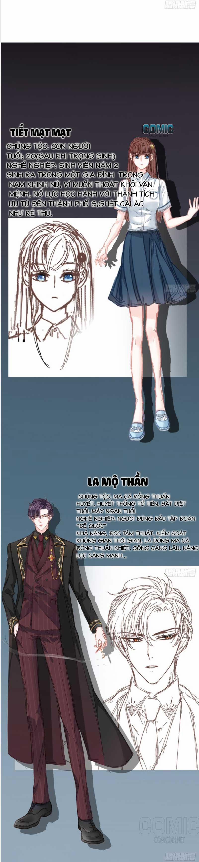 Trọng Sinh Trở Thành Phu Nhân Tổng Tài Huyết Tộc 0 trang 7