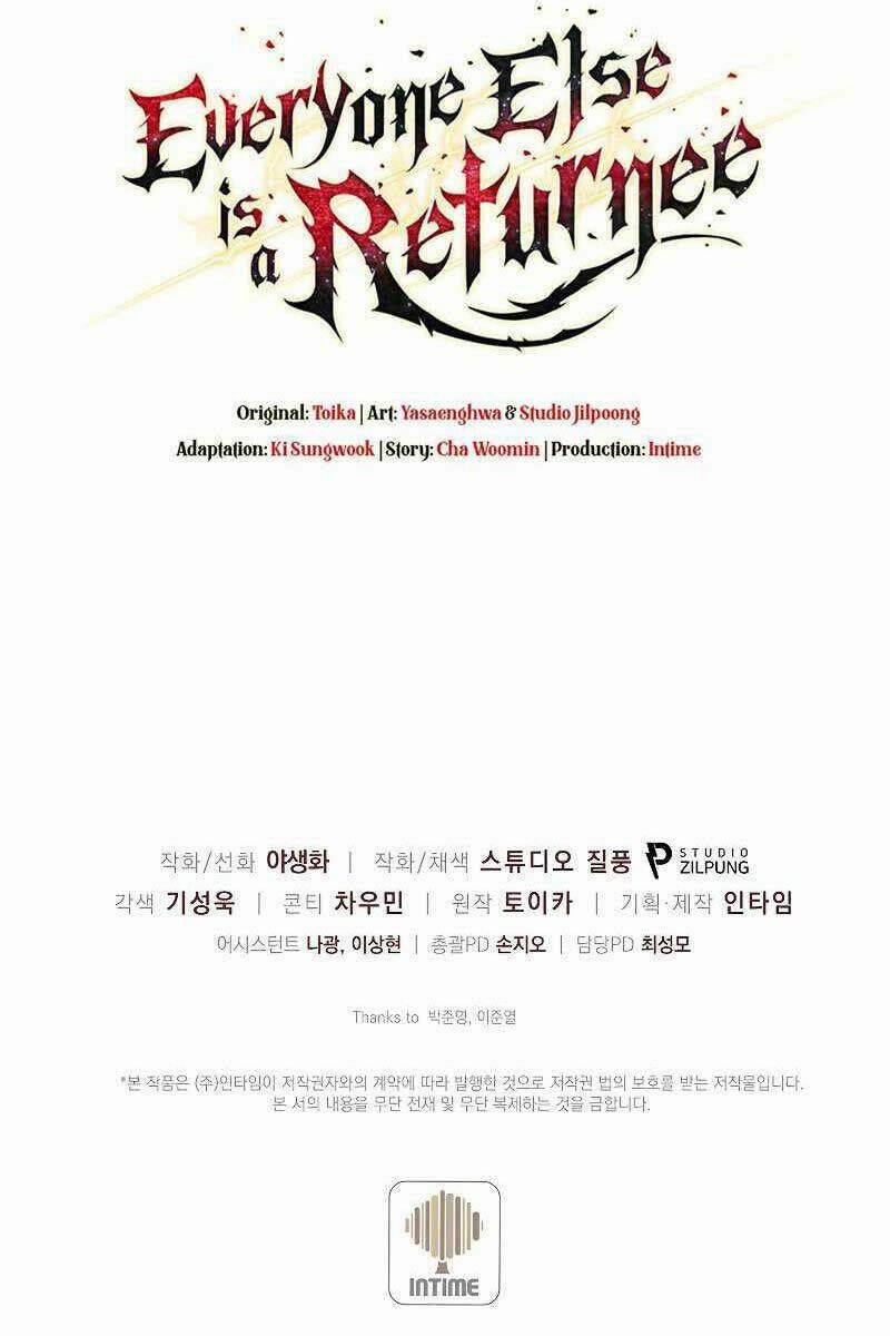 Trừ Tôi Tất Cả Đều Là Quy Hồi Giả 32 trang 120