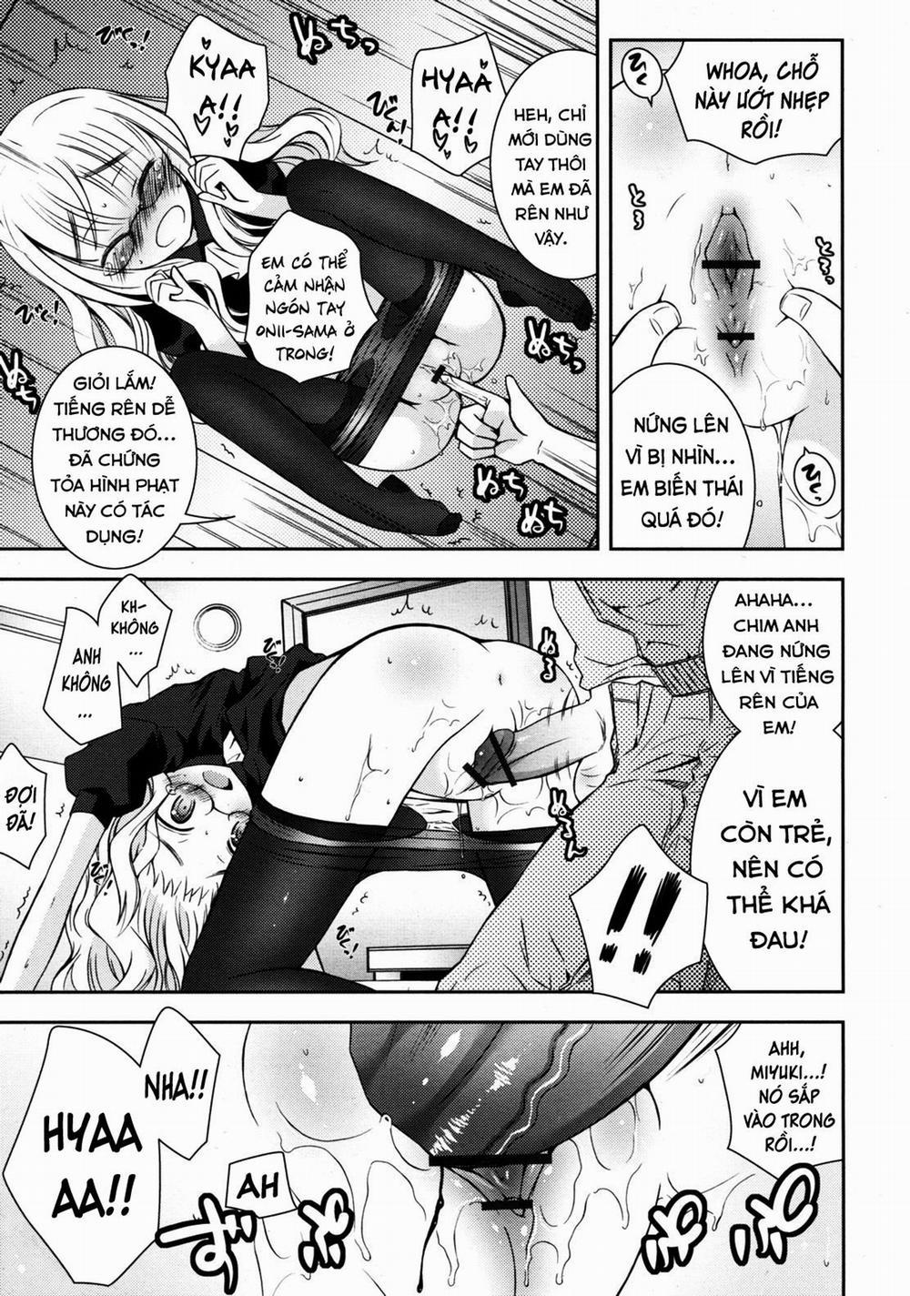 Trừng phạt cô em gái! Oneshot trang 10