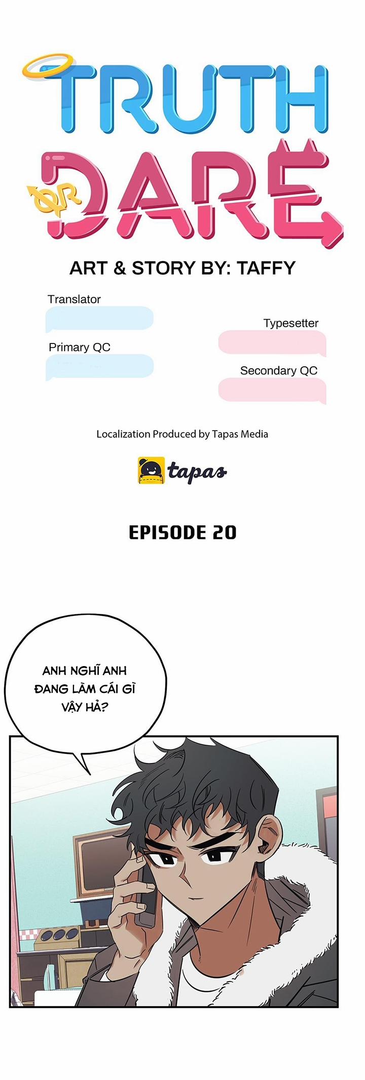Truth Or Dare 20 trang 0