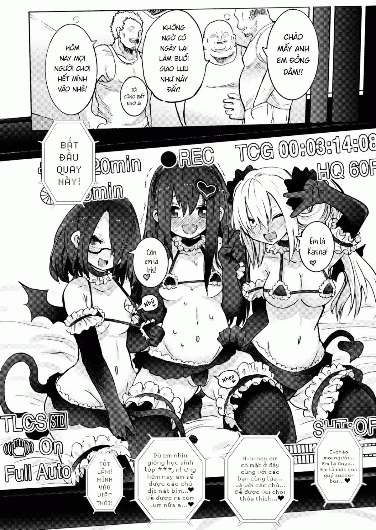 Truyện Hentai Câu Chuyện Về Bé Loli Succubus Bị Sử Dụng Như Cái Bao Cặc OneShot trang 18