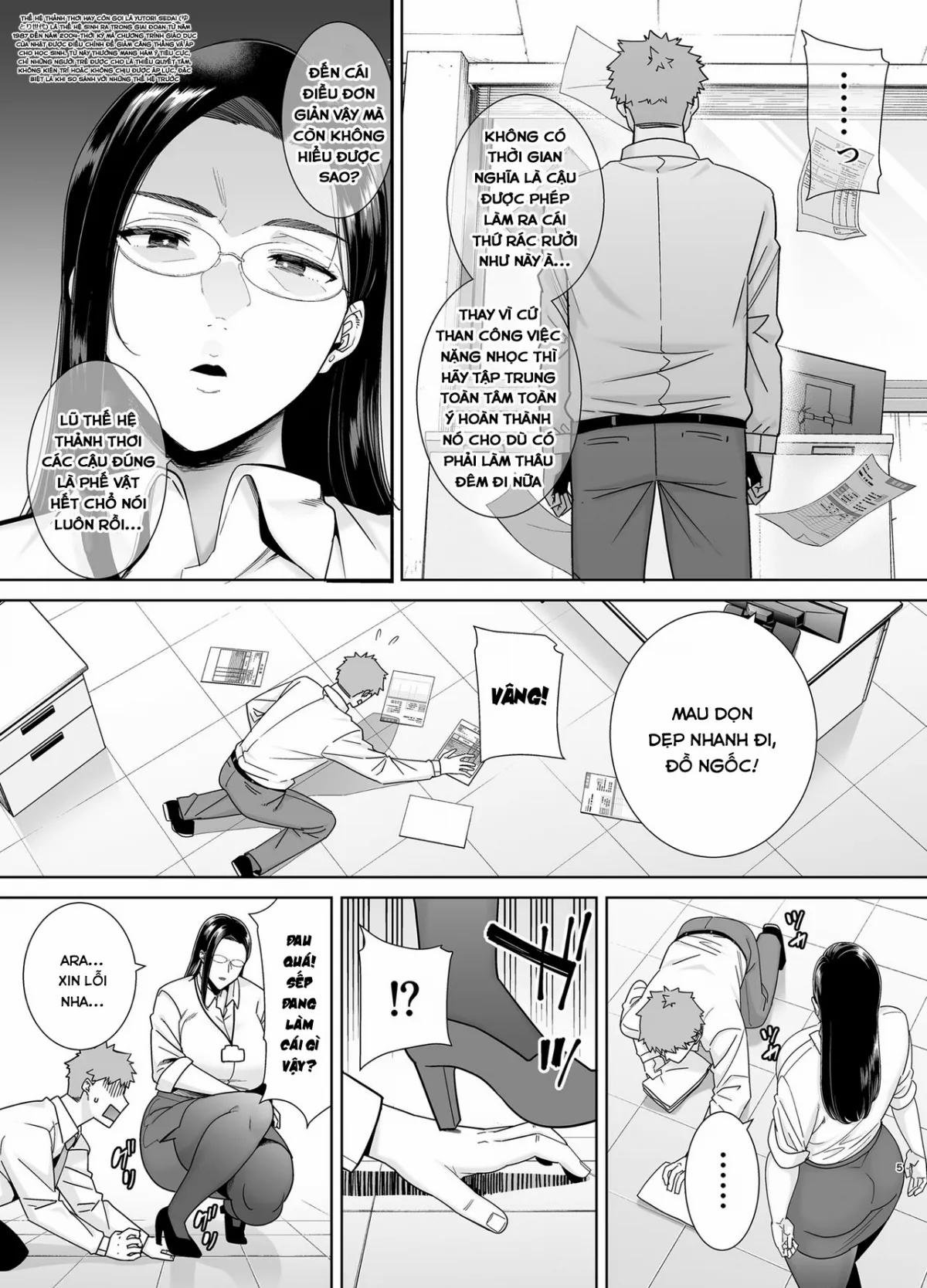 Truyện Hentai Powerhara Onna Joushi To Shachiku-Kun Online 18+ 1 trang 2