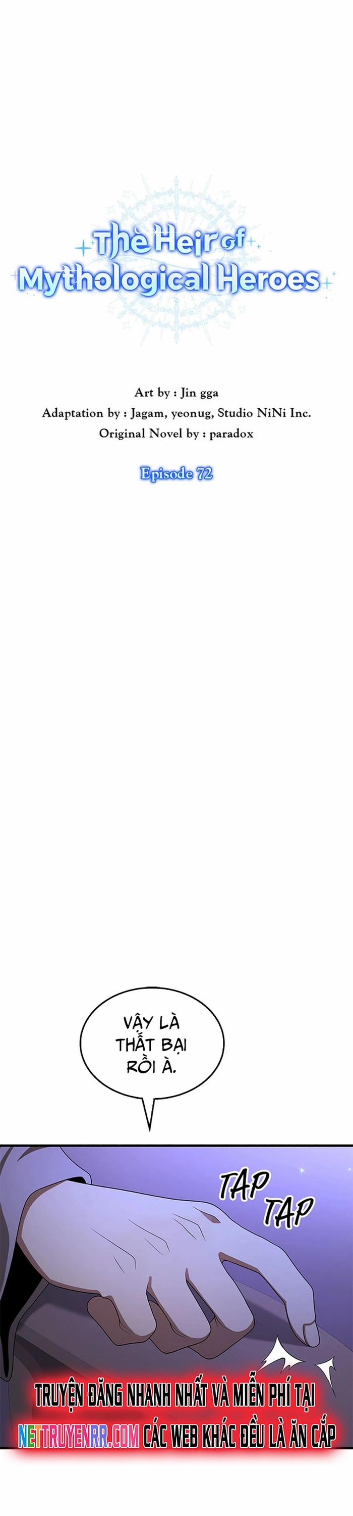 Truyền Nhân Của Thần Thoại Anh Hùng 72 trang 21
