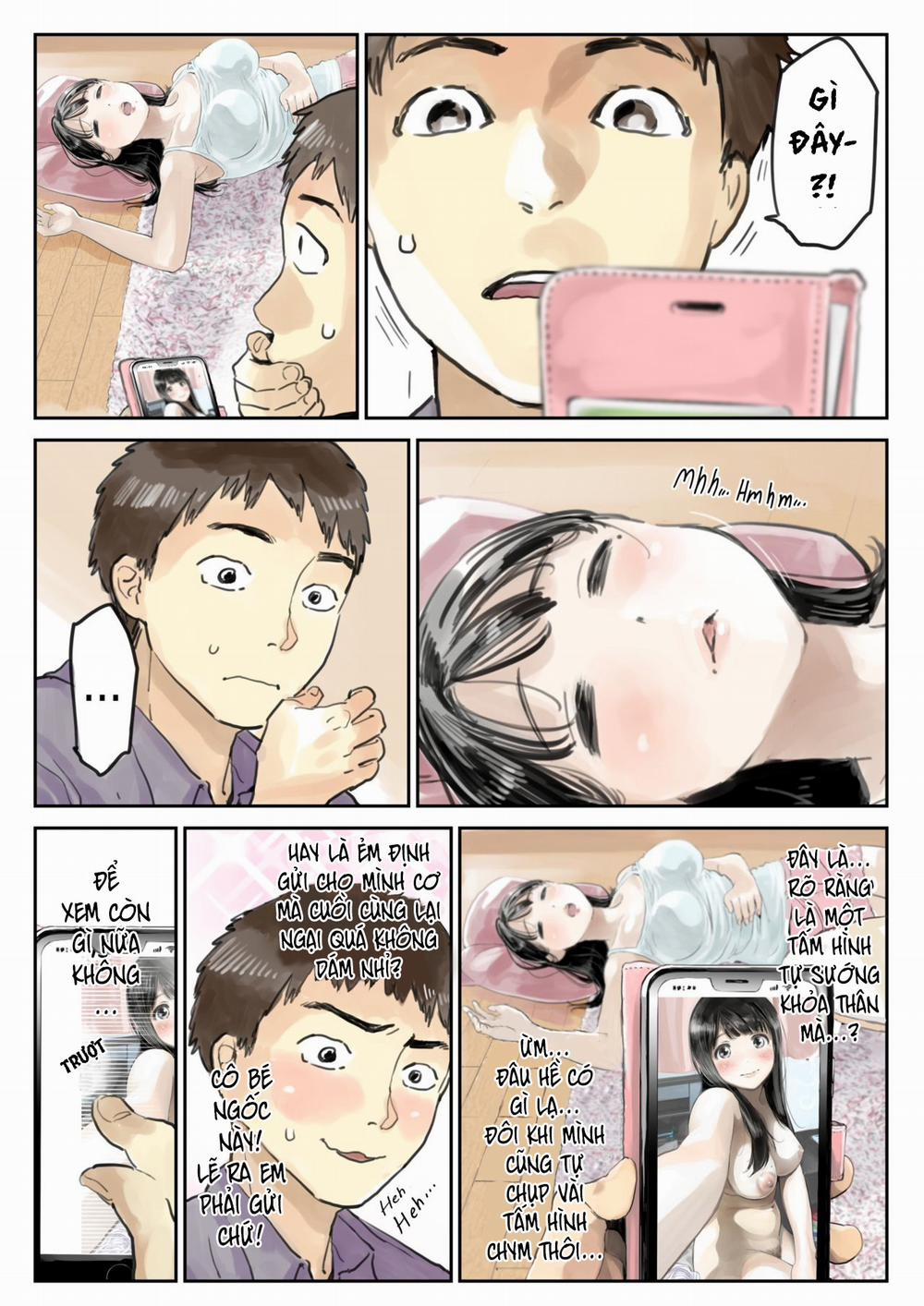 Truyện Phát hiện sừng khi xem trộm điện thoại bạn gái 1 trang 22