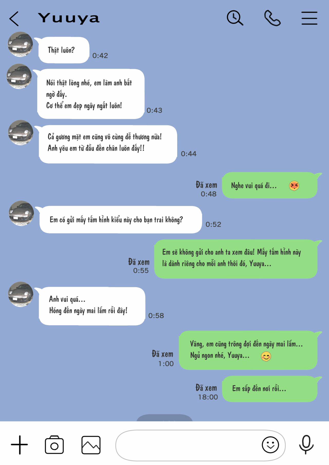 Truyện Phát hiện sừng khi xem trộm điện thoại bạn gái 2 trang 14