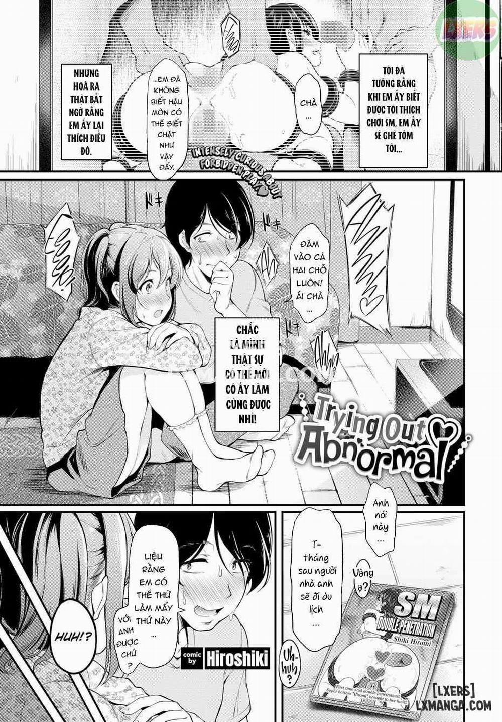 Trying Out Abnormal Oneshot trang 3