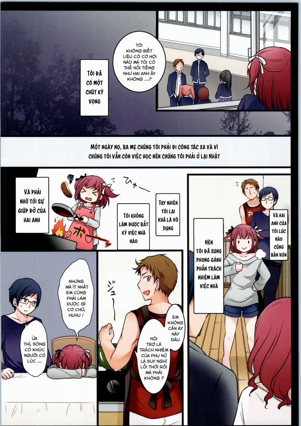 TS Shite Onitatchi no Seiyokushori Kakari ni natta tachi no toaru Ichinichi Oneshot trang 3