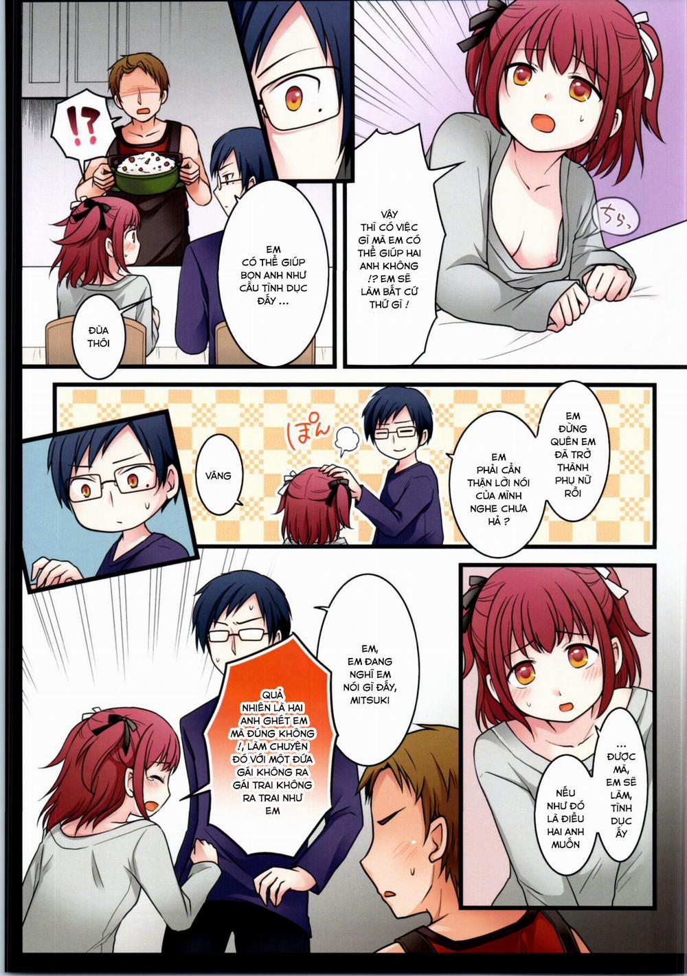 TS Shite Onitatchi no Seiyokushori Kakari ni natta tachi no toaru Ichinichi Oneshot trang 4