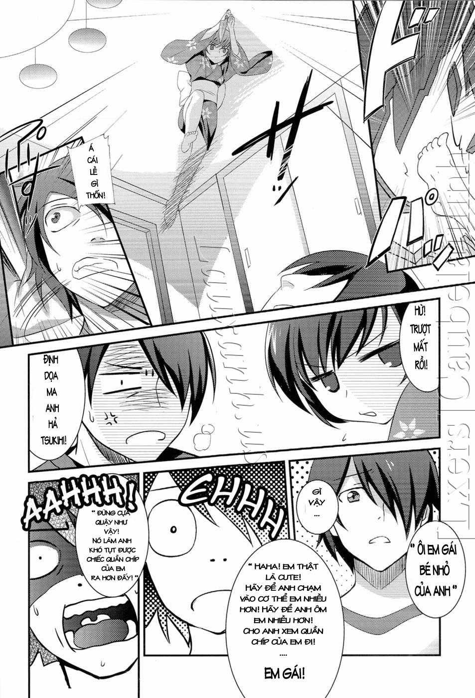 Tsukihi Karen and I Fight Too Much (Bakemonogatari) Oneshot trang 2