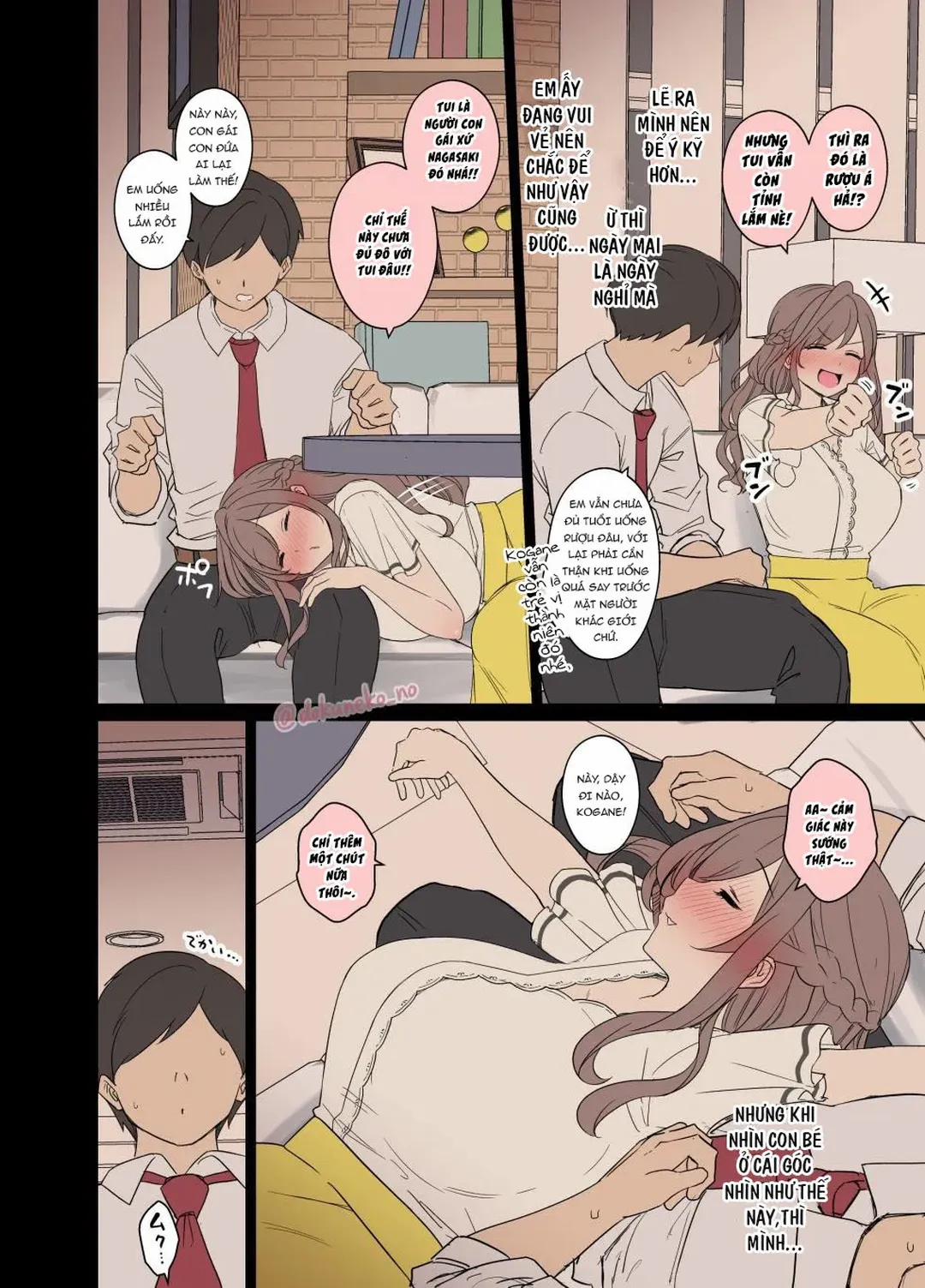 Tsukioka Kogane Has a Very Bad Night 1 trang 2