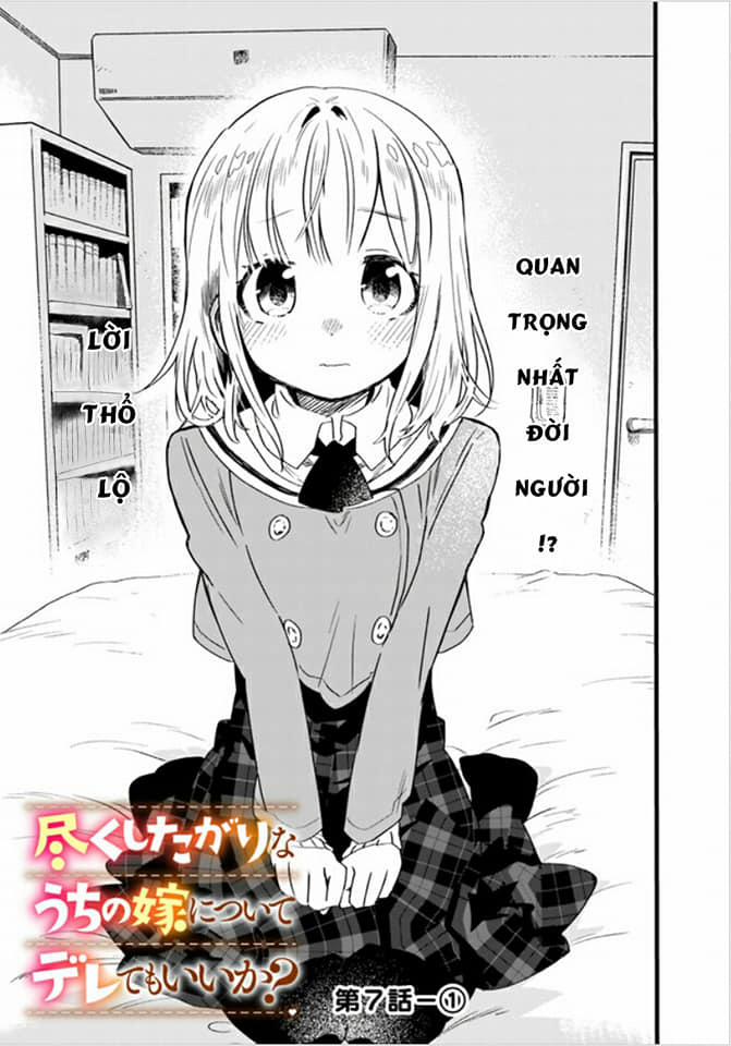 Tsukushitagari Na Uchi No Yome Nitsuite Dere Temoii Ka? 7.1 trang 0