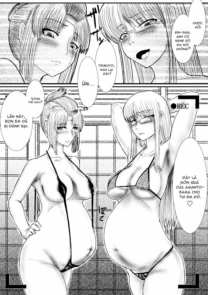 Tsukuyo to Ayame ga Tako-gata Tennin ni Naburareru! (Gintama) 2 trang 11