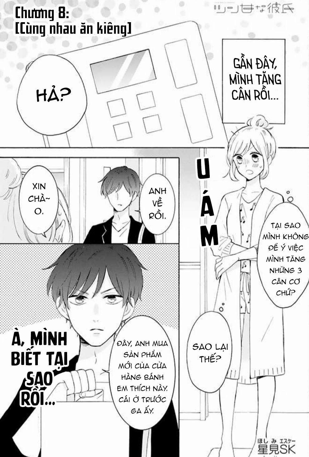 Tsun-Ama Na Kareshi 8 trang 1