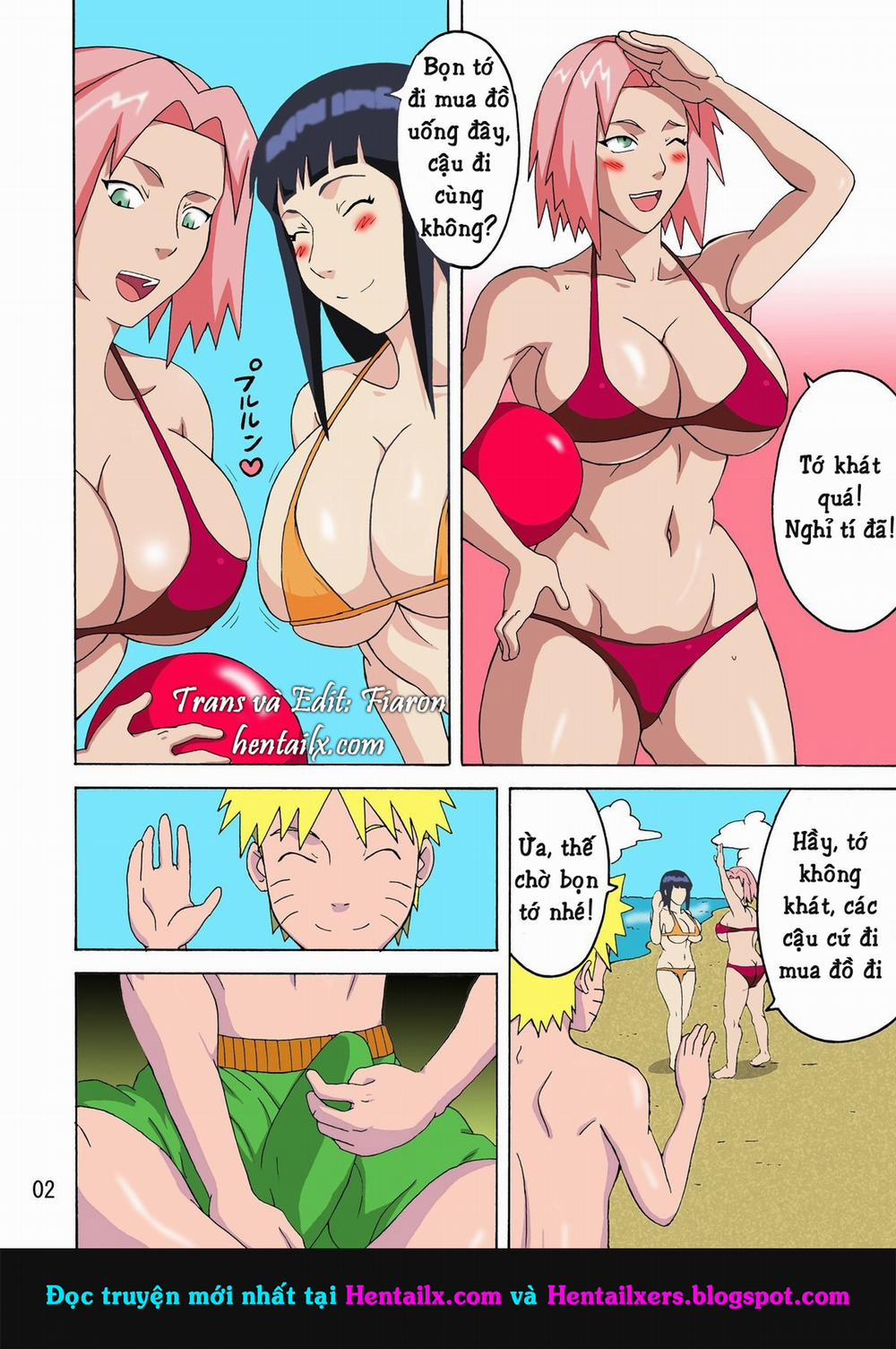 Tsunades Obscene Beach (Naruto) Oneshot trang 2