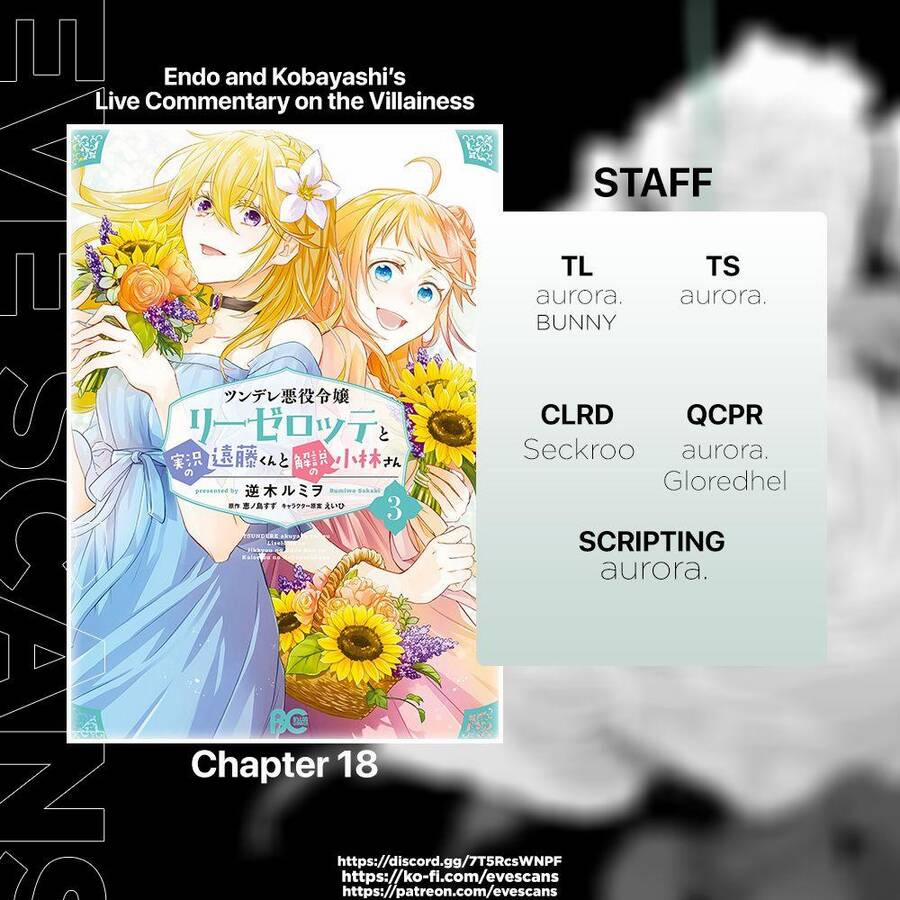 Tsundere Akuyaku Reijou Liselotte To Jikkyou No Endo-Kun To Kaisetsu No Kobayashi-San 18 trang 1