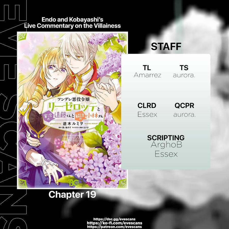 Tsundere Akuyaku Reijou Liselotte To Jikkyou No Endo-Kun To Kaisetsu No Kobayashi-San 19 trang 1