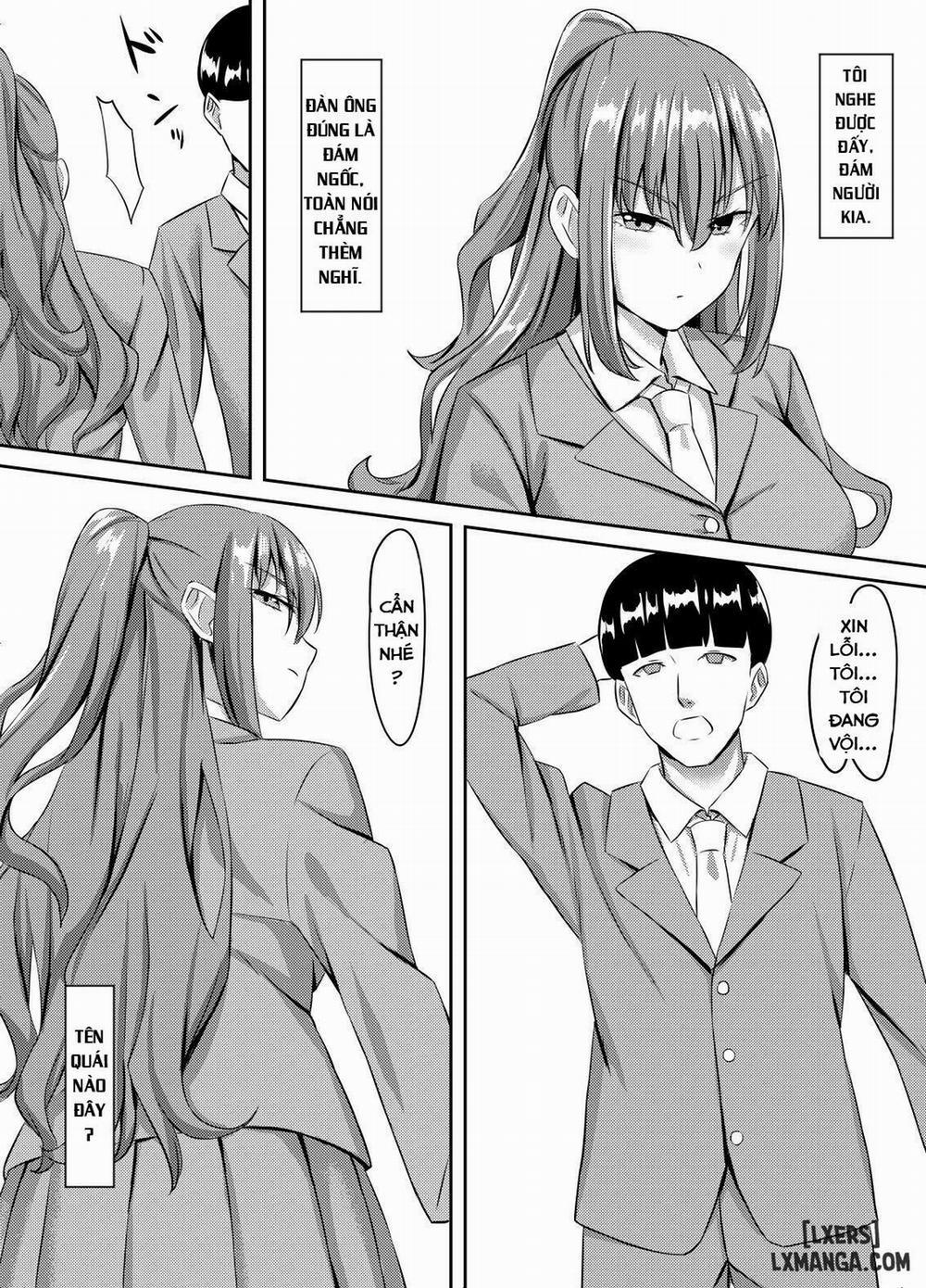 Tsuntsun Yuutousei wa Biyaku de Kairaku Ochi Suru Oneshot trang 4