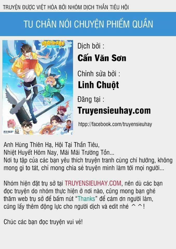 Tu Chân Nói Chuyện Phiếm Quần 68 trang 0
