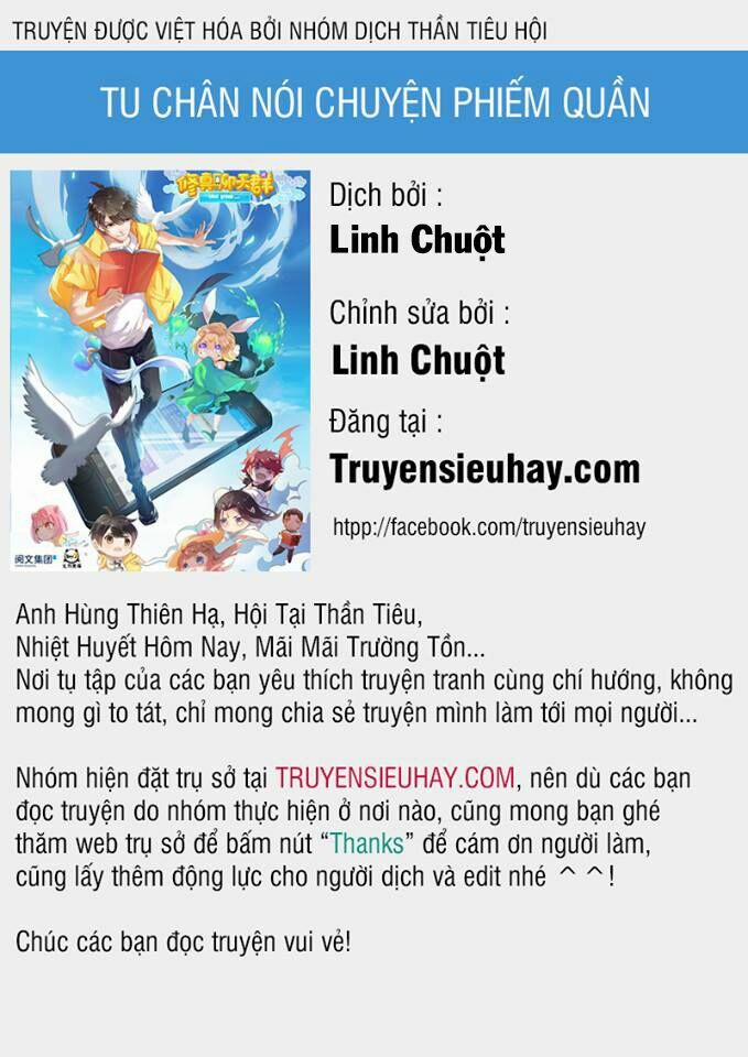 Tu Chân Nói Chuyện Phiếm Quần 69 trang 0