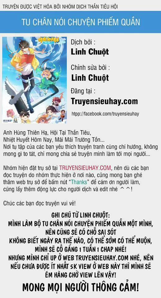 Tu Chân Nói Chuyện Phiếm Quần 78 trang 0