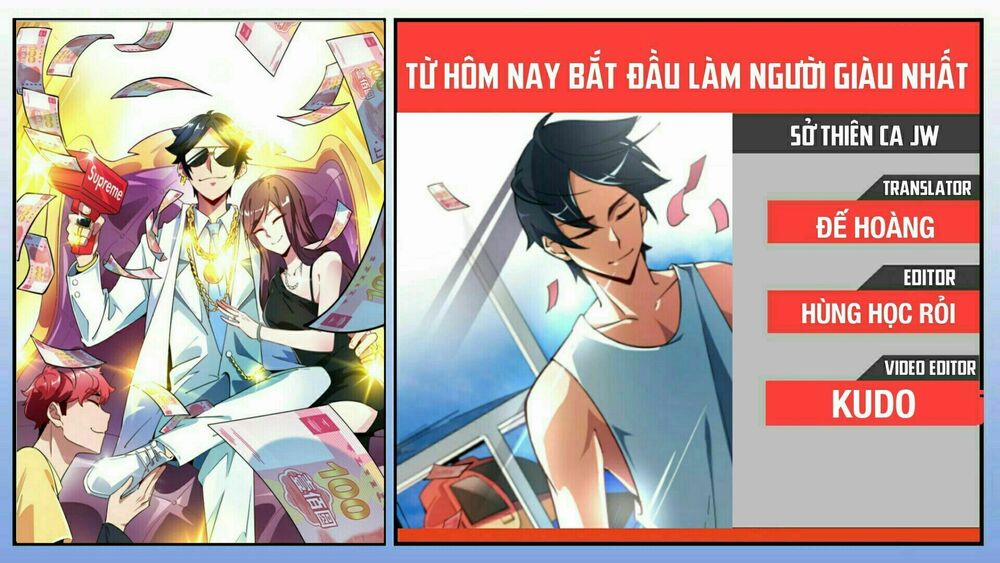 Từ Hôm Nay Bắt Đầu Làm Người Giàu Nhất 1 trang 0