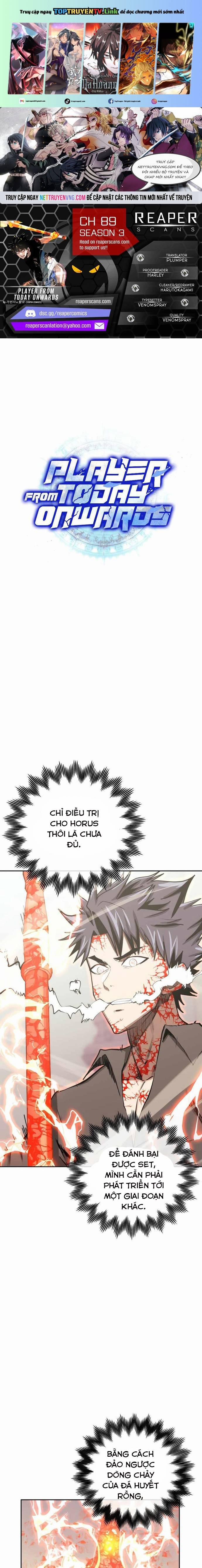 Từ Hôm Nay, Tôi Là Một Người Chơi 89 trang 0