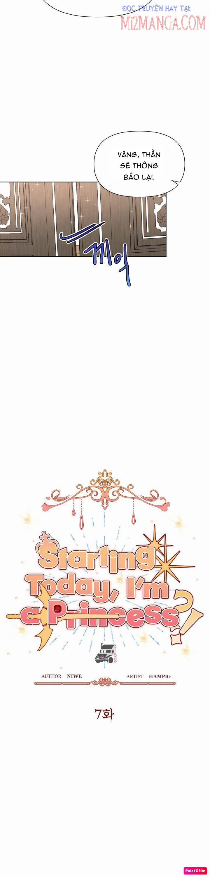Từ Hôm Nay Trở Đi, Ta Sẽ Là Công Chúa Sao? 7 trang 4