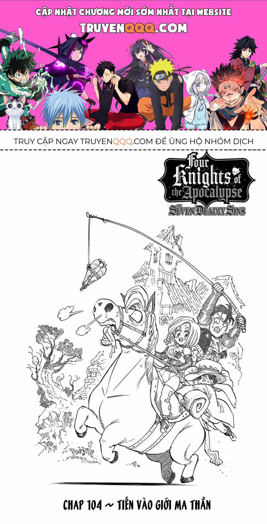 Tứ Kỵ Sĩ Khải Huyền 104 trang 0