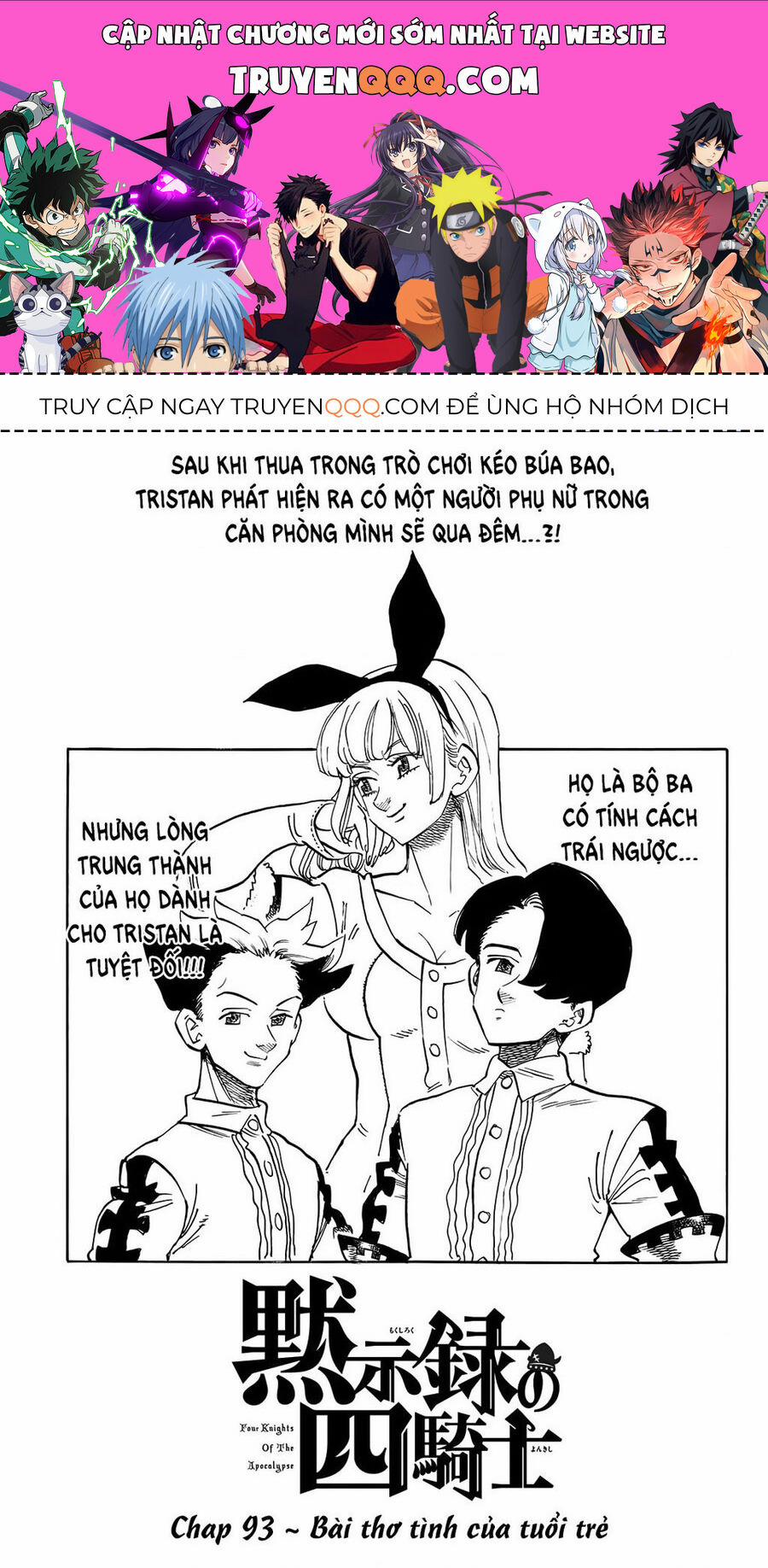 Tứ Kỵ Sĩ Khải Huyền 93 trang 0