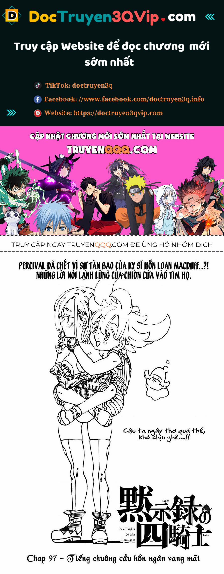 Tứ Kỵ Sĩ Khải Huyền 97 trang 0