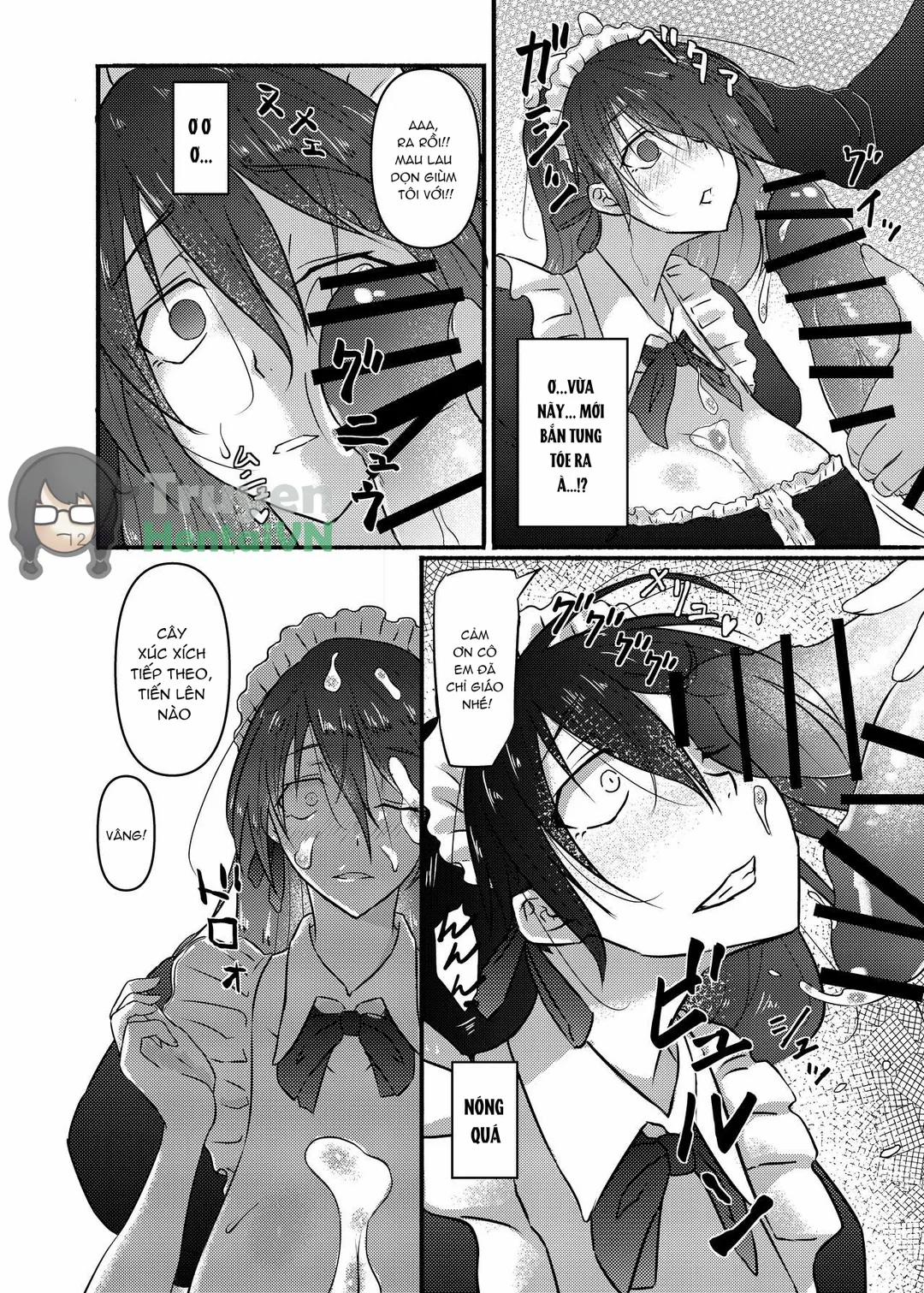 Từ nữ sinh bình thường thành hầu gái Oneshot trang 11