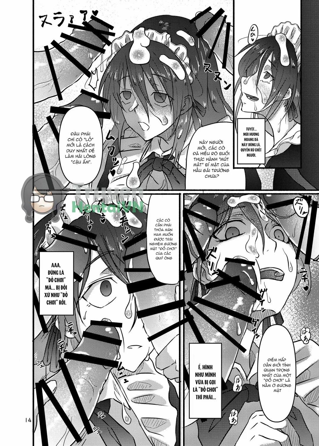 Từ nữ sinh bình thường thành hầu gái Oneshot trang 13