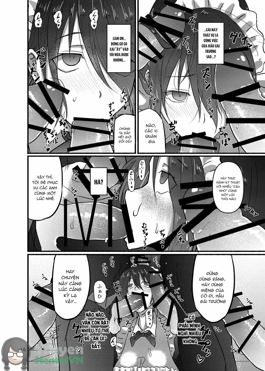 Từ nữ sinh bình thường thành hầu gái Oneshot trang 15