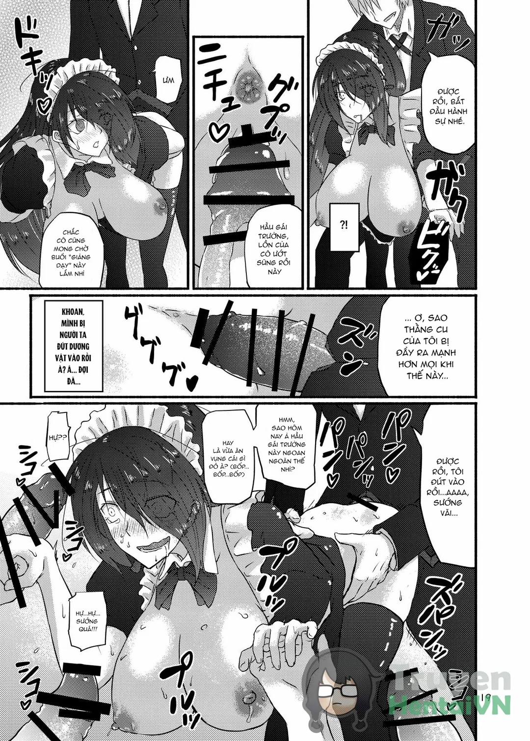 Từ nữ sinh bình thường thành hầu gái Oneshot trang 18