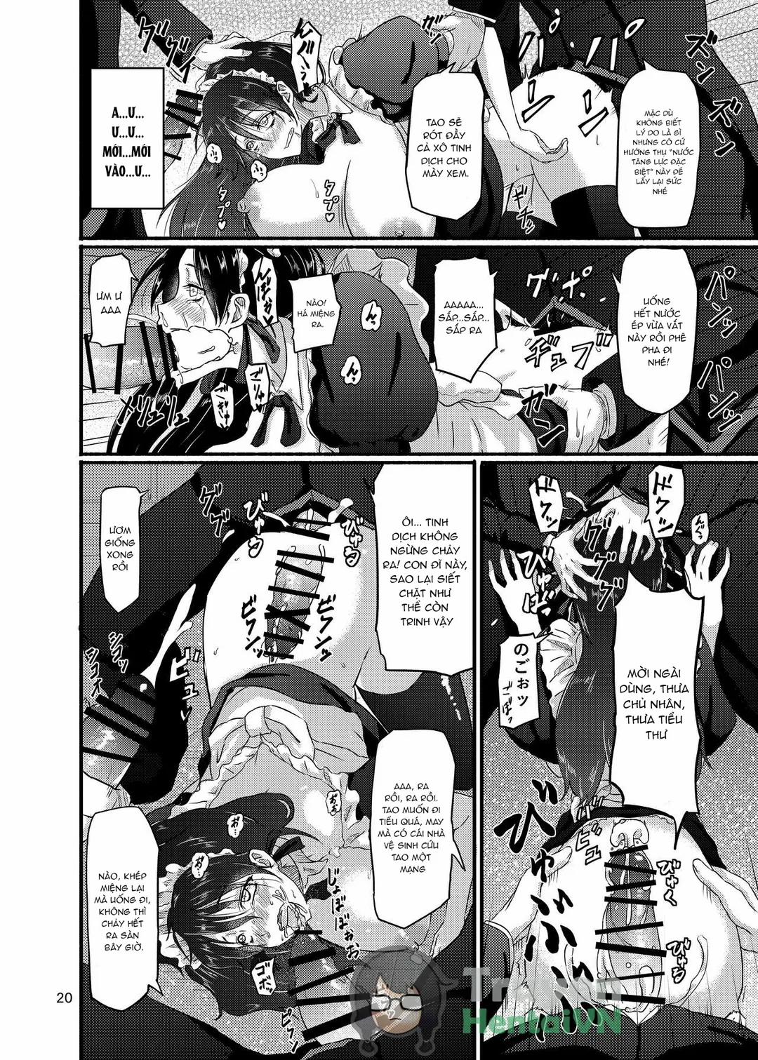 Từ nữ sinh bình thường thành hầu gái Oneshot trang 19