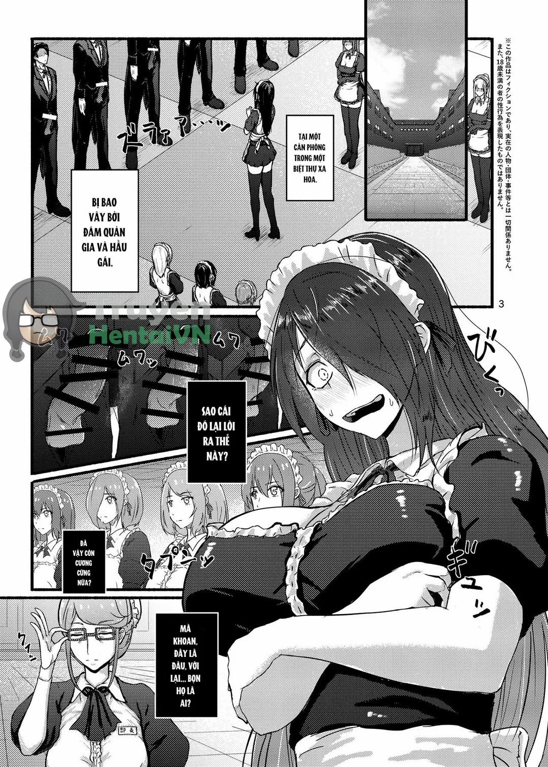 Từ nữ sinh bình thường thành hầu gái Oneshot trang 2