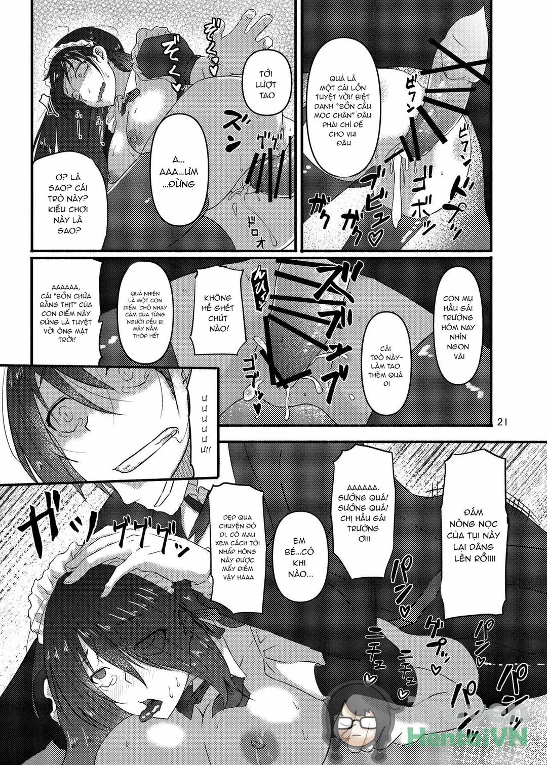 Từ nữ sinh bình thường thành hầu gái Oneshot trang 20