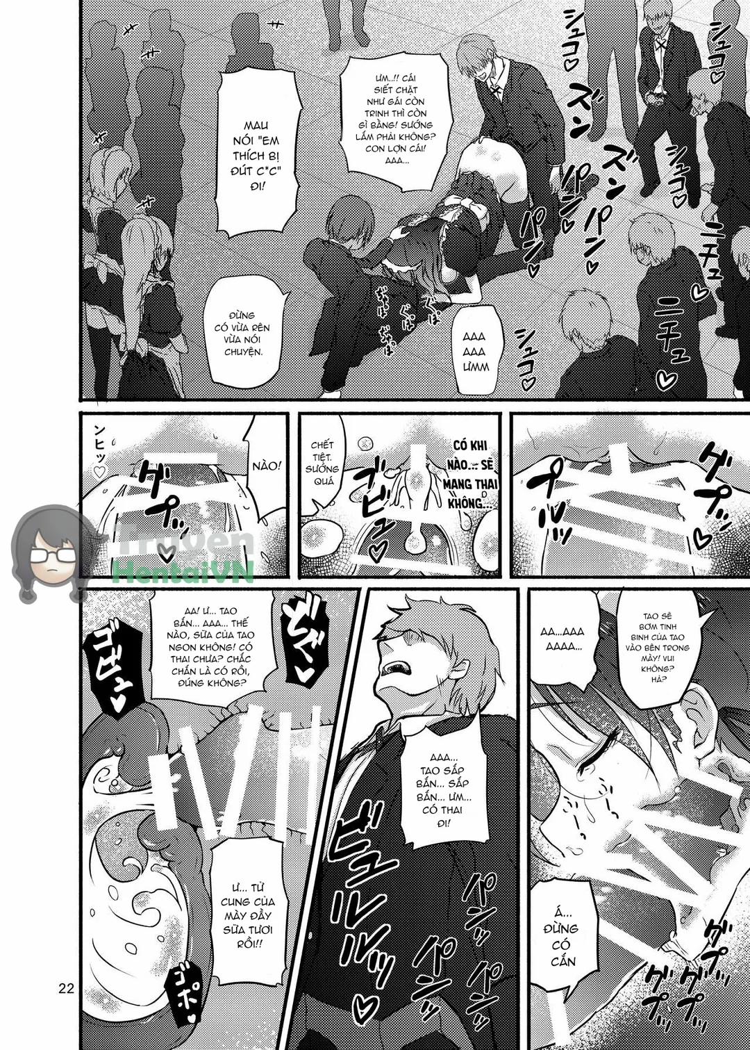 Từ nữ sinh bình thường thành hầu gái Oneshot trang 21