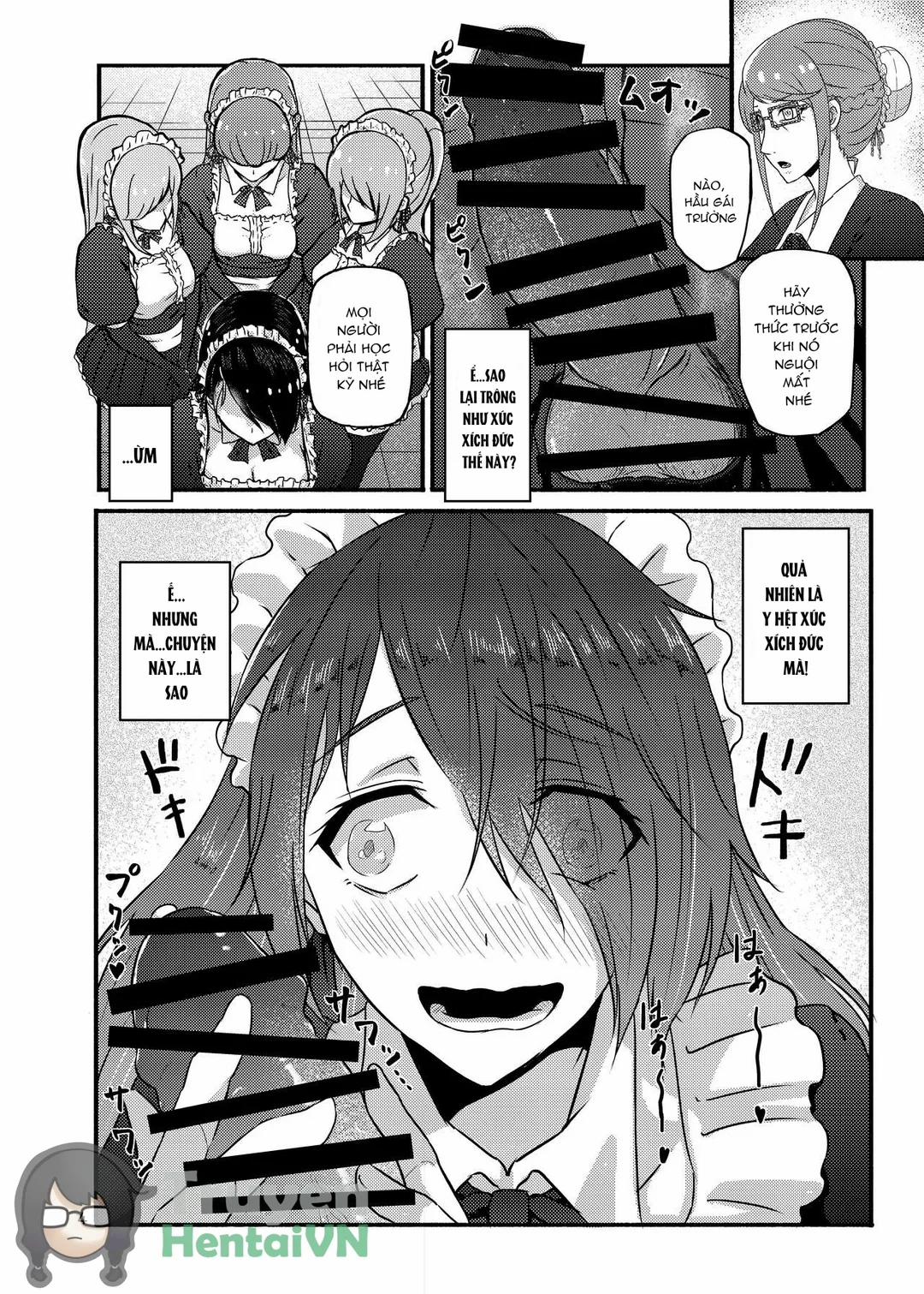 Từ nữ sinh bình thường thành hầu gái Oneshot trang 3