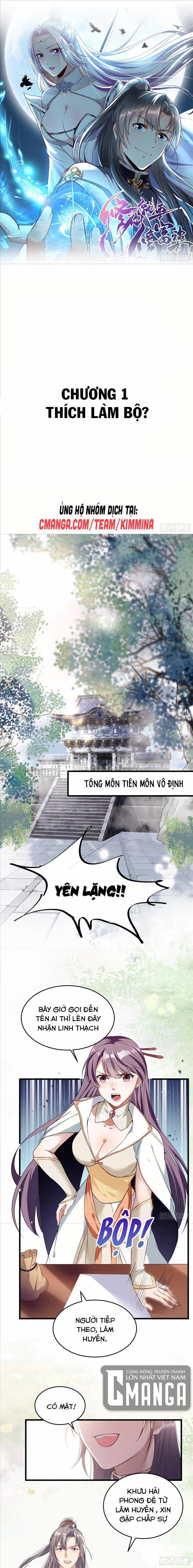 Tu Tiên Thì Phải Tiếp Cận Phú Bà 1 trang 0