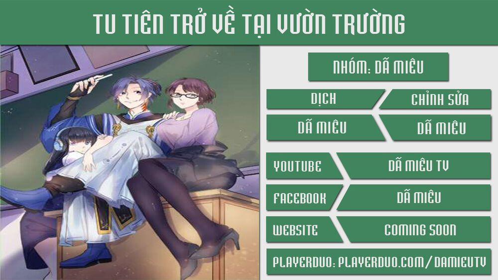 Tu Tiên Trở Về Tại Vườn Trường 49 trang 0